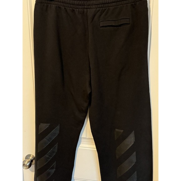 NWT Off-White Black Diagonal Stripe Joggers - Picture 4 of 16